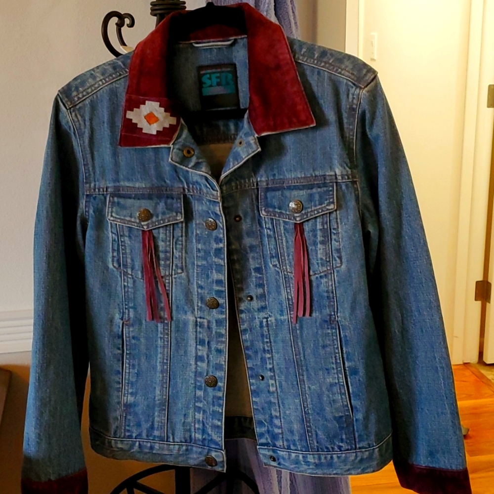 SFR Jean Jacket size Medium